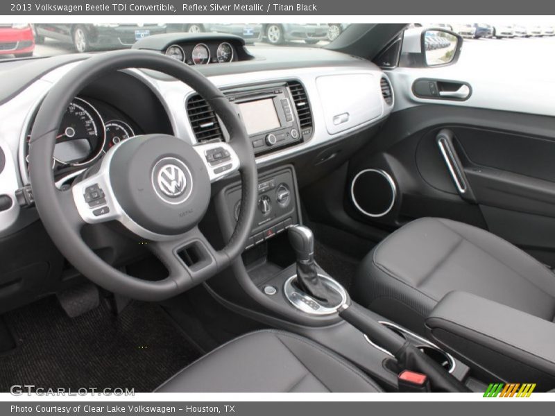 Titan Black Interior - 2013 Beetle TDI Convertible 