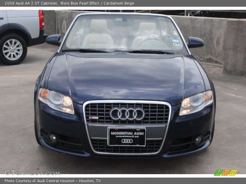 Moro Blue Pearl Effect / Cardamom Beige 2009 Audi A4 2.0T Cabriolet
