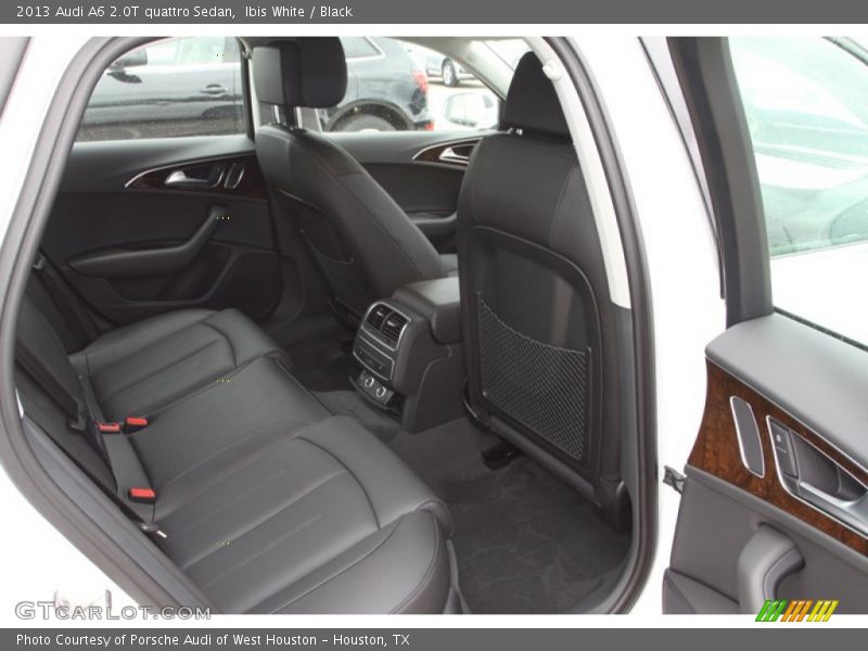 Ibis White / Black 2013 Audi A6 2.0T quattro Sedan