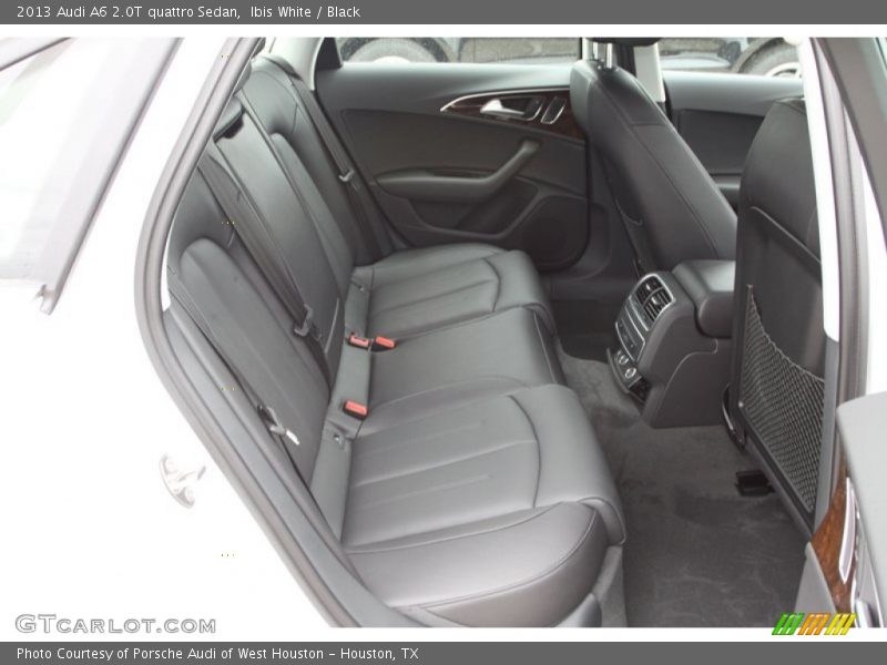 Ibis White / Black 2013 Audi A6 2.0T quattro Sedan