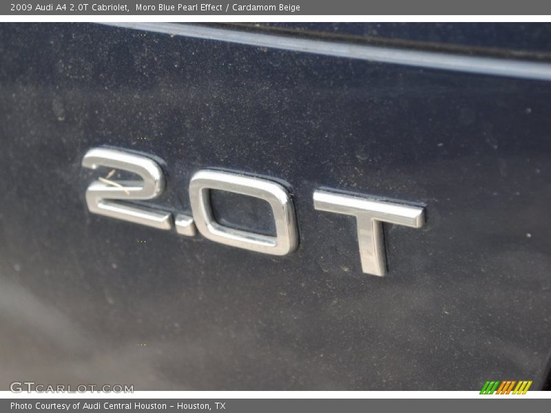 Moro Blue Pearl Effect / Cardamom Beige 2009 Audi A4 2.0T Cabriolet
