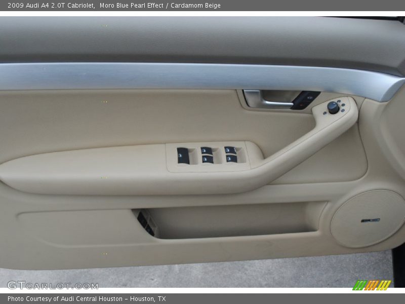 Moro Blue Pearl Effect / Cardamom Beige 2009 Audi A4 2.0T Cabriolet