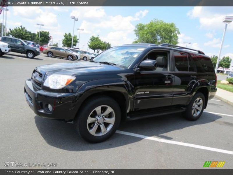 Black / Stone 2007 Toyota 4Runner Limited 4x4