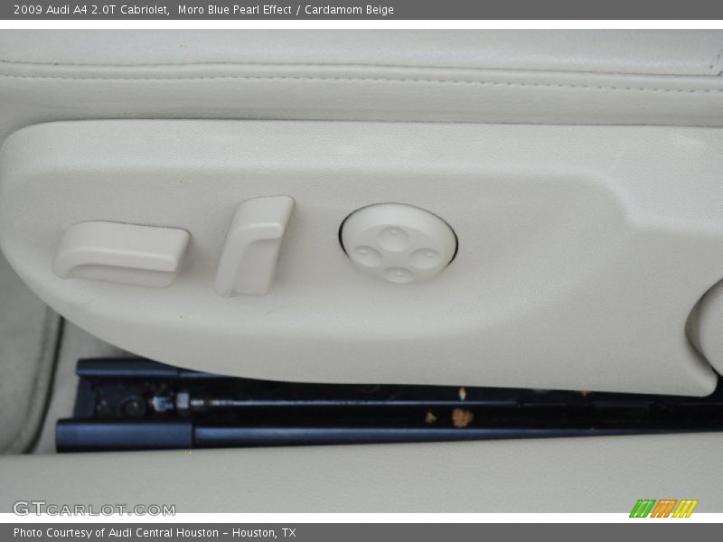 Moro Blue Pearl Effect / Cardamom Beige 2009 Audi A4 2.0T Cabriolet