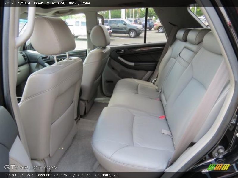Rear Seat of 2007 4Runner Limited 4x4