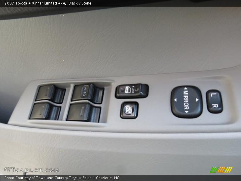 Controls of 2007 4Runner Limited 4x4