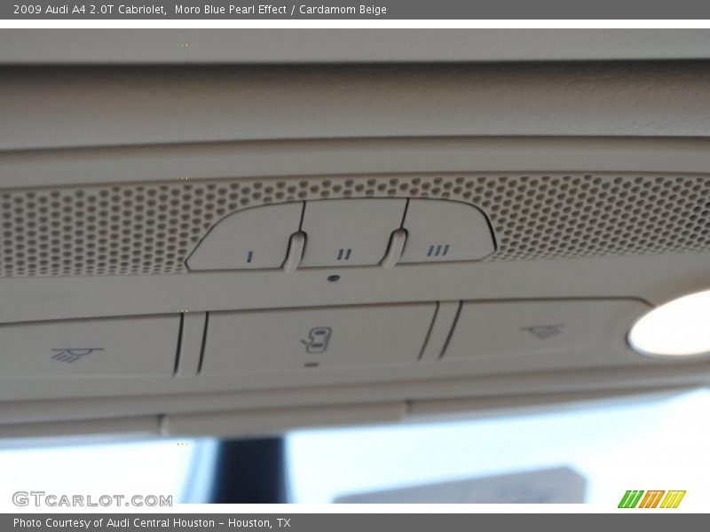 Moro Blue Pearl Effect / Cardamom Beige 2009 Audi A4 2.0T Cabriolet