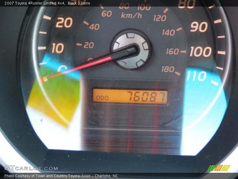 Black / Stone 2007 Toyota 4Runner Limited 4x4