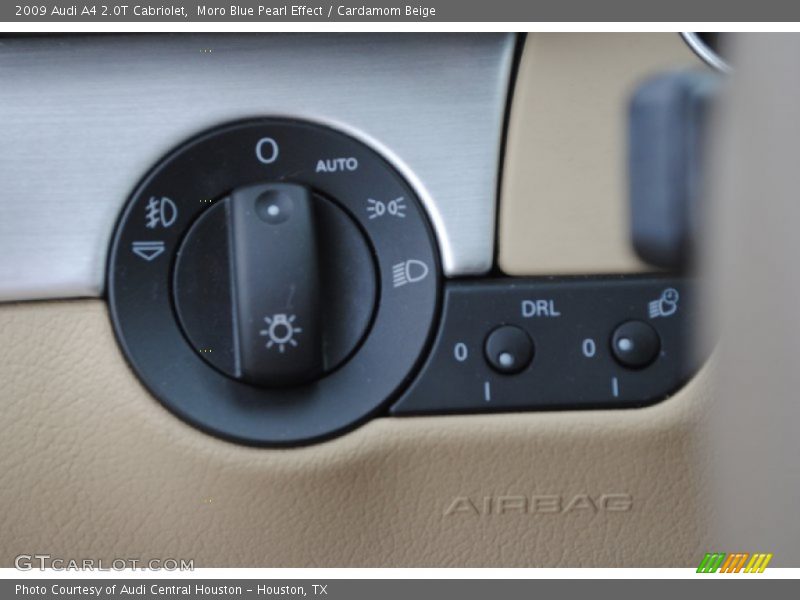 Moro Blue Pearl Effect / Cardamom Beige 2009 Audi A4 2.0T Cabriolet