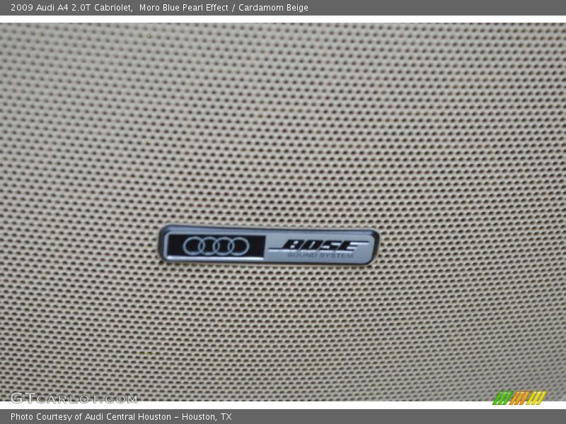 Moro Blue Pearl Effect / Cardamom Beige 2009 Audi A4 2.0T Cabriolet