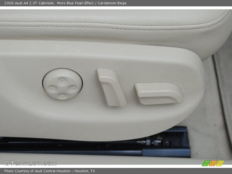 Moro Blue Pearl Effect / Cardamom Beige 2009 Audi A4 2.0T Cabriolet