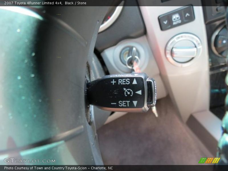 Controls of 2007 4Runner Limited 4x4