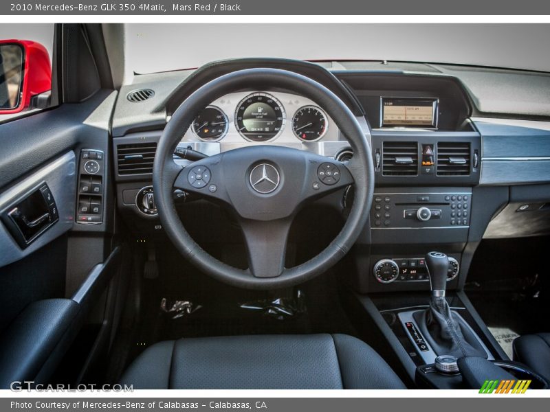 Dashboard of 2010 GLK 350 4Matic