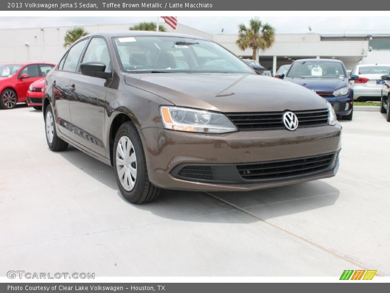 Toffee Brown Metallic / Latte Macchiato 2013 Volkswagen Jetta S Sedan