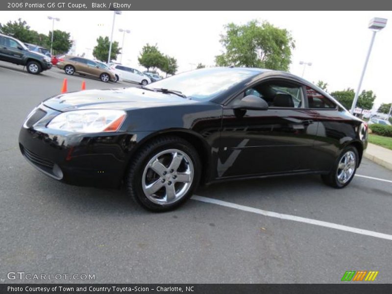 Black / Ebony 2006 Pontiac G6 GT Coupe
