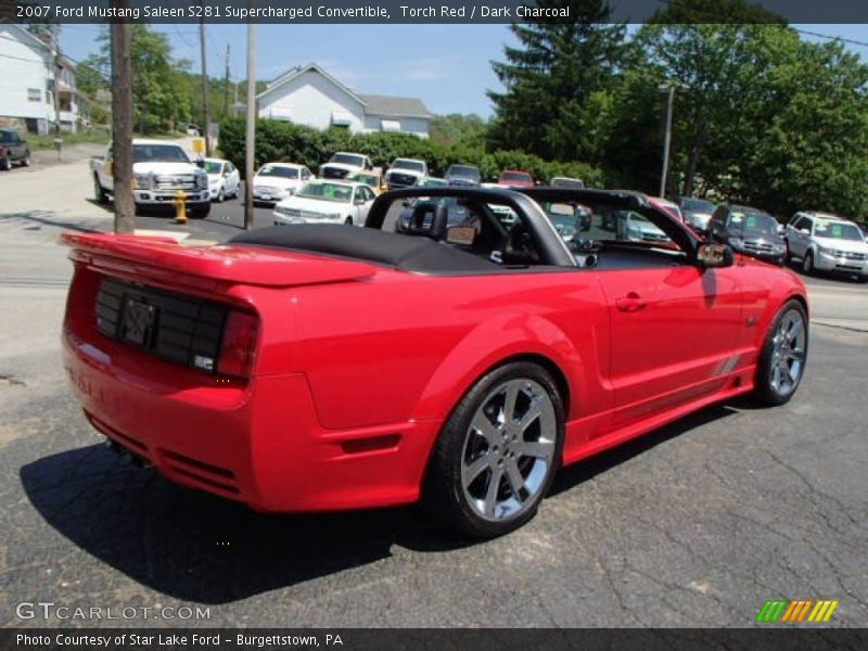  2007 Mustang Saleen S281 Supercharged Convertible Torch Red