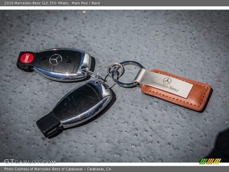Keys of 2010 GLK 350 4Matic