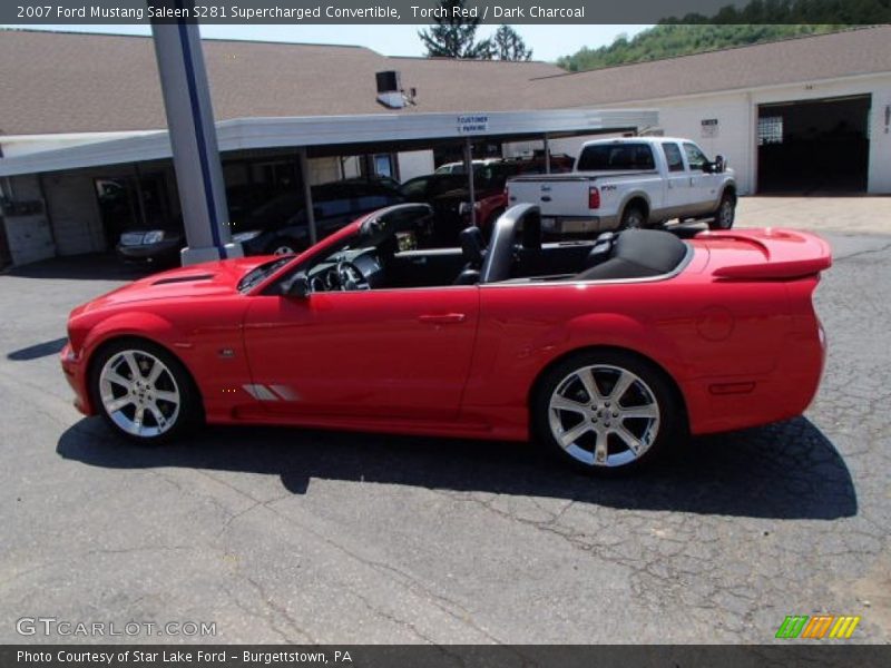  2007 Mustang Saleen S281 Supercharged Convertible Torch Red