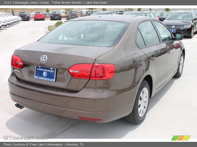 Toffee Brown Metallic / Latte Macchiato 2013 Volkswagen Jetta S Sedan