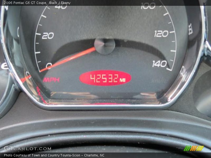 Black / Ebony 2006 Pontiac G6 GT Coupe