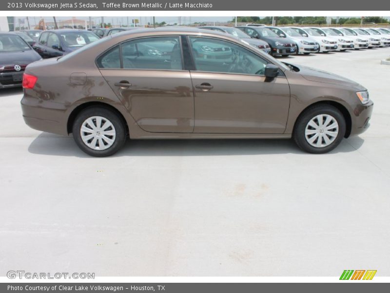 Toffee Brown Metallic / Latte Macchiato 2013 Volkswagen Jetta S Sedan