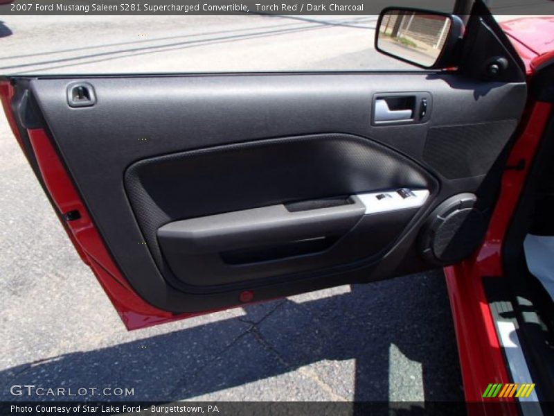 Door Panel of 2007 Mustang Saleen S281 Supercharged Convertible