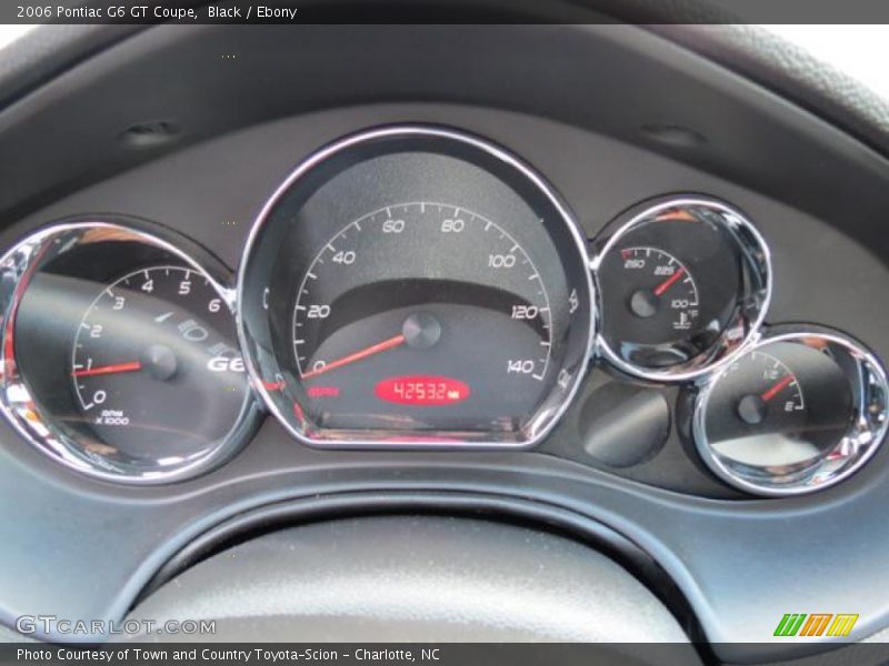  2006 G6 GT Coupe GT Coupe Gauges