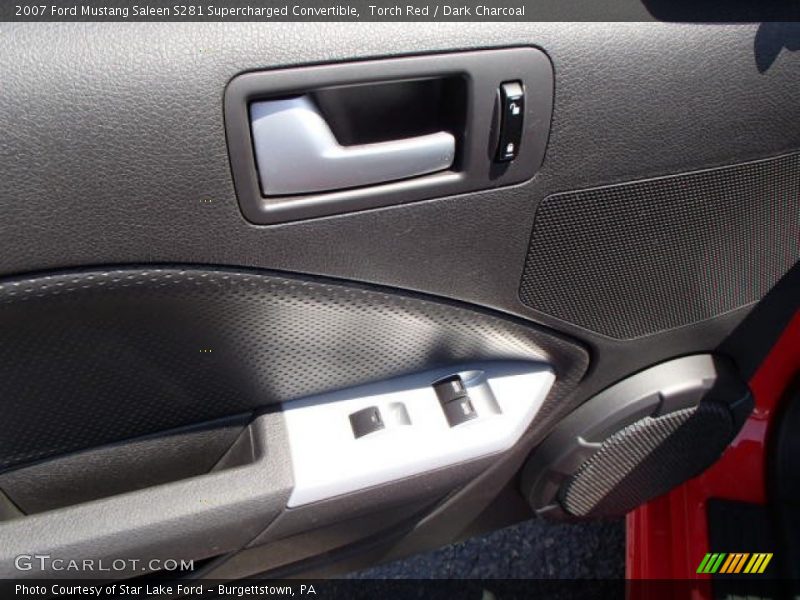 Torch Red / Dark Charcoal 2007 Ford Mustang Saleen S281 Supercharged Convertible