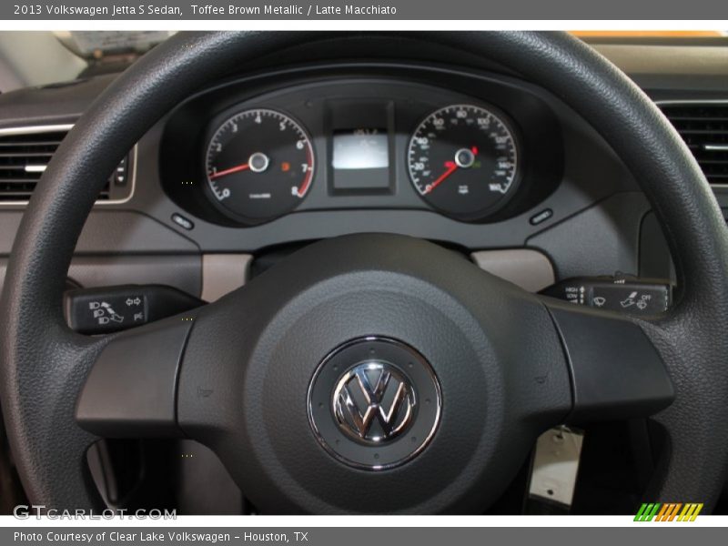 Toffee Brown Metallic / Latte Macchiato 2013 Volkswagen Jetta S Sedan