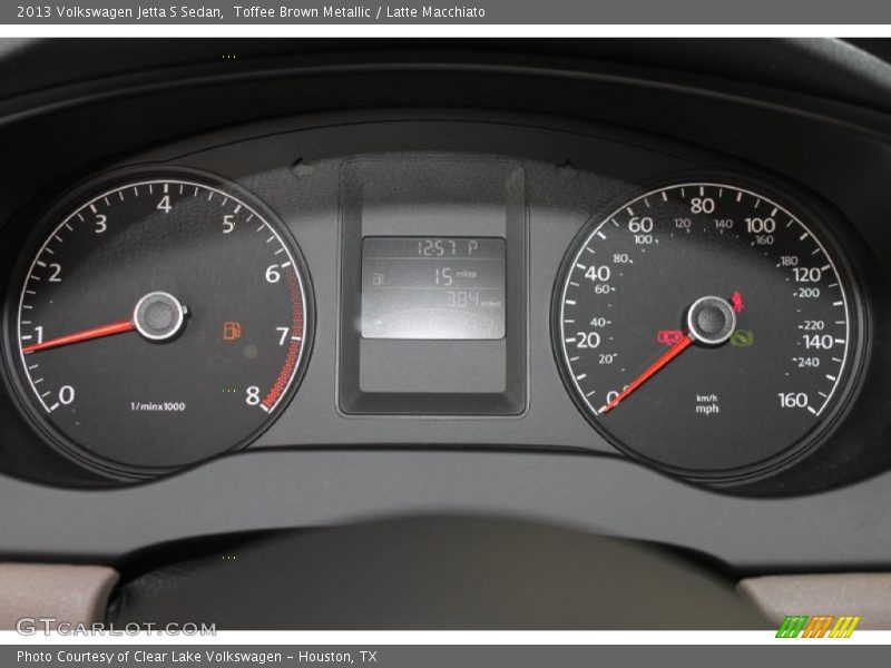 Toffee Brown Metallic / Latte Macchiato 2013 Volkswagen Jetta S Sedan