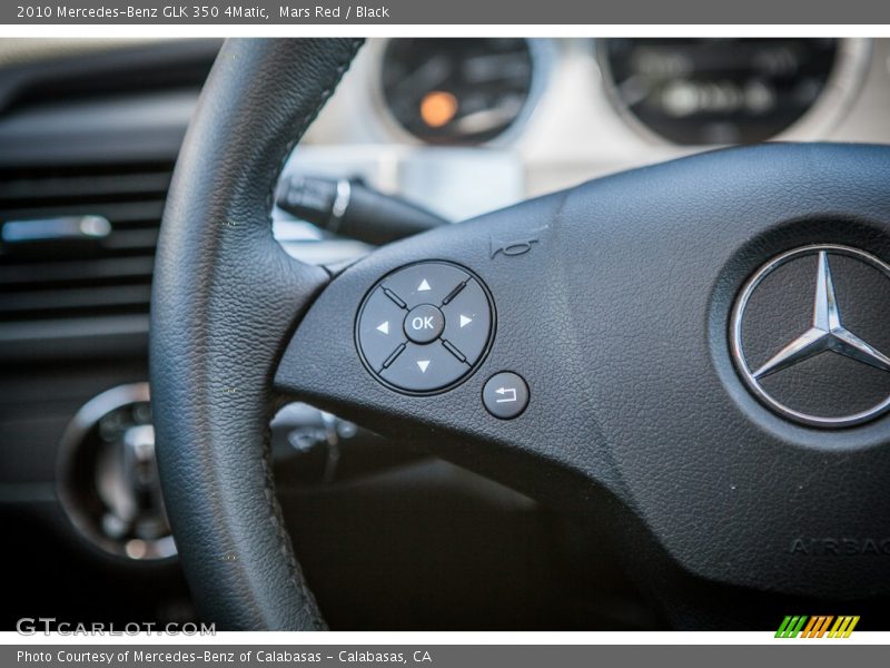 Controls of 2010 GLK 350 4Matic