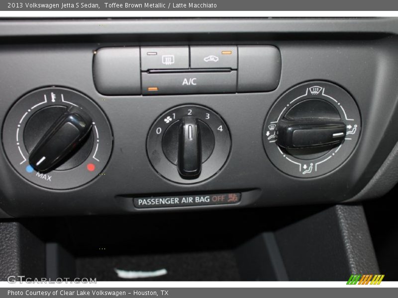 Toffee Brown Metallic / Latte Macchiato 2013 Volkswagen Jetta S Sedan