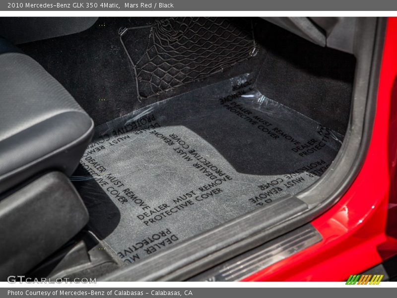 Mars Red / Black 2010 Mercedes-Benz GLK 350 4Matic