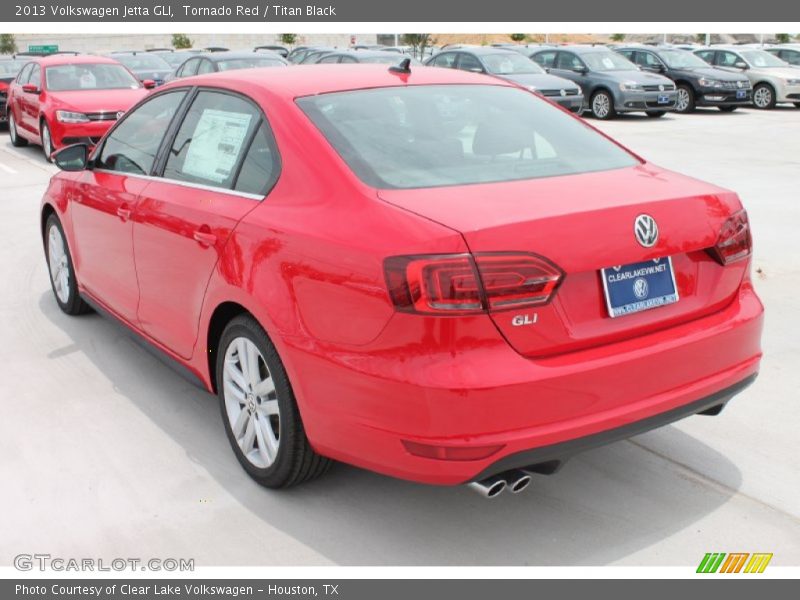 Tornado Red / Titan Black 2013 Volkswagen Jetta GLI
