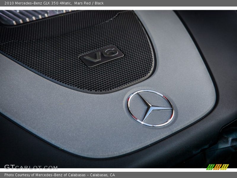 Mars Red / Black 2010 Mercedes-Benz GLK 350 4Matic