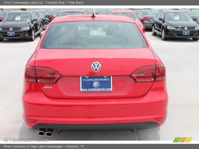 Tornado Red / Titan Black 2013 Volkswagen Jetta GLI