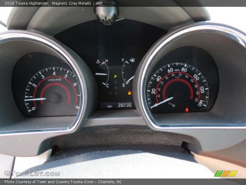 Magnetic Gray Metallic / Ash 2010 Toyota Highlander