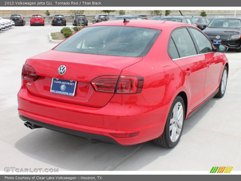Tornado Red / Titan Black 2013 Volkswagen Jetta GLI