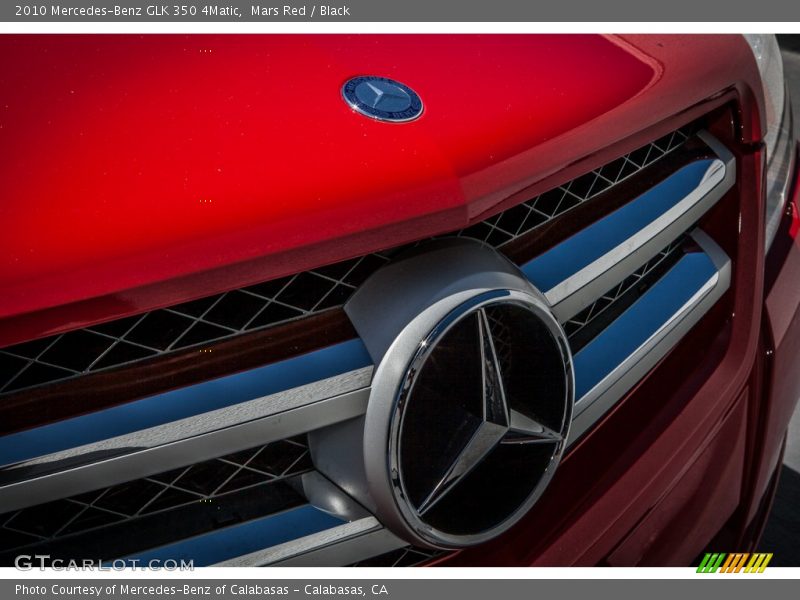 Mars Red / Black 2010 Mercedes-Benz GLK 350 4Matic