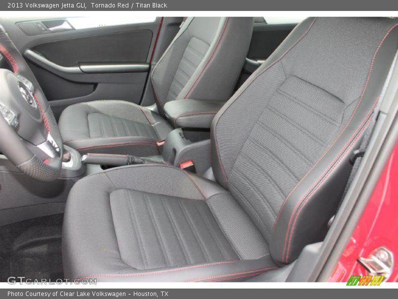 Tornado Red / Titan Black 2013 Volkswagen Jetta GLI