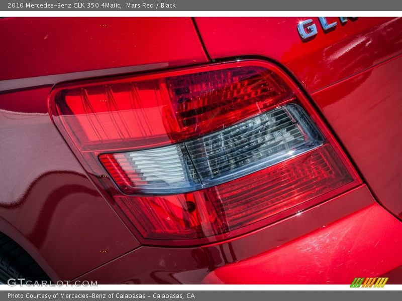 Taillight - 2010 Mercedes-Benz GLK 350 4Matic