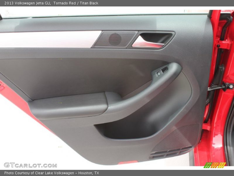 Tornado Red / Titan Black 2013 Volkswagen Jetta GLI