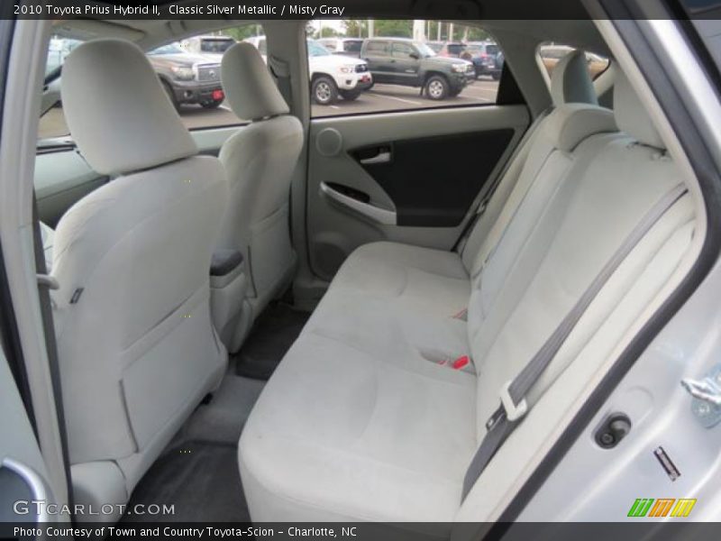Rear Seat of 2010 Prius Hybrid II