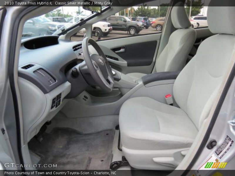 Front Seat of 2010 Prius Hybrid II