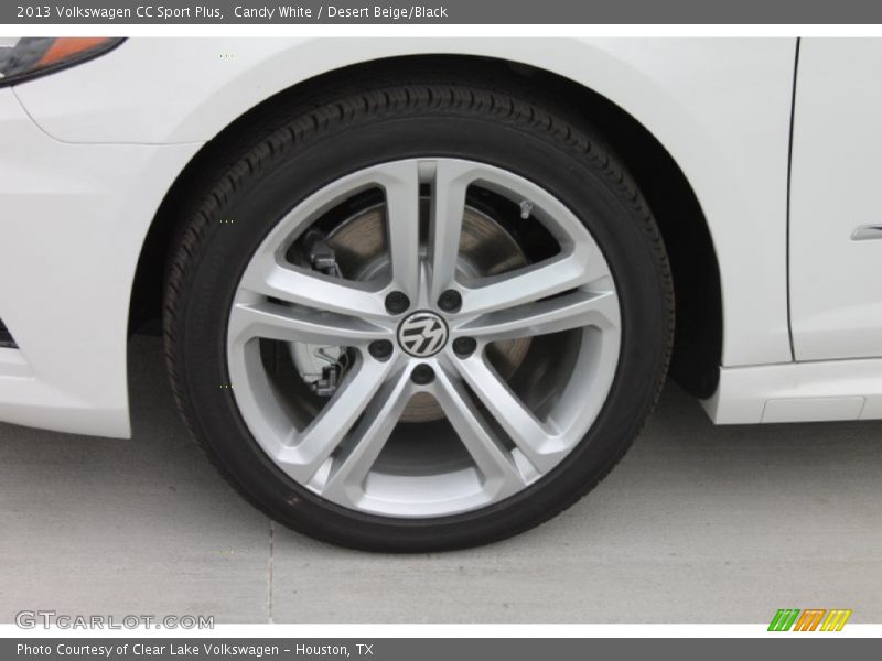 Candy White / Desert Beige/Black 2013 Volkswagen CC Sport Plus