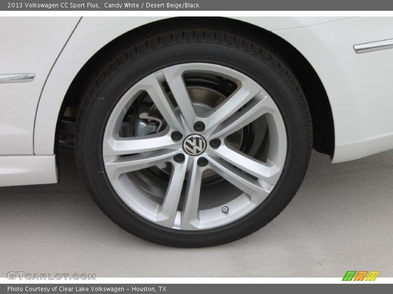 Candy White / Desert Beige/Black 2013 Volkswagen CC Sport Plus
