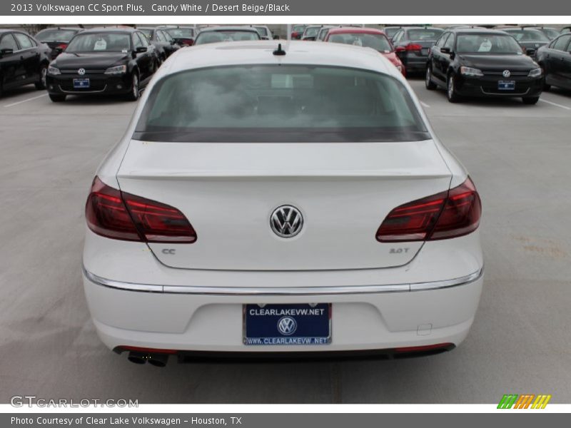 Candy White / Desert Beige/Black 2013 Volkswagen CC Sport Plus