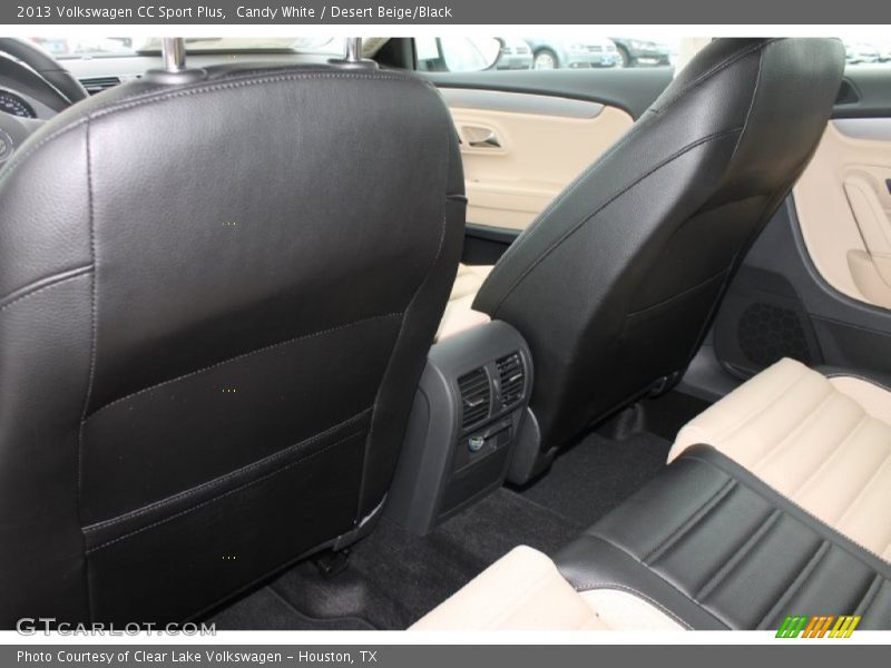 Candy White / Desert Beige/Black 2013 Volkswagen CC Sport Plus