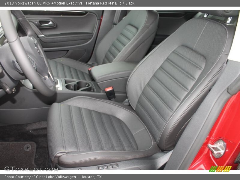 Front Seat of 2013 CC VR6 4Motion Executive