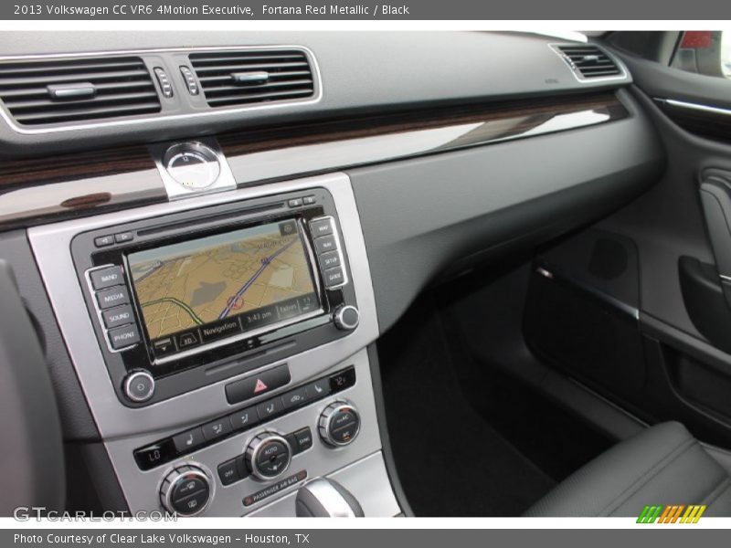 Navigation of 2013 CC VR6 4Motion Executive
